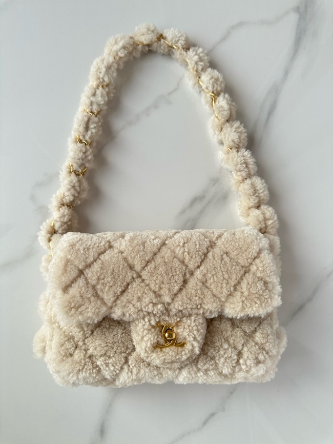 Chanel FLAP BAG AS5174 Beige