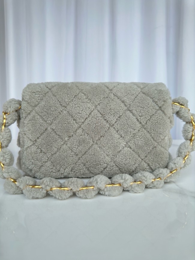 Chanel FLAP BAG AS5189 gray