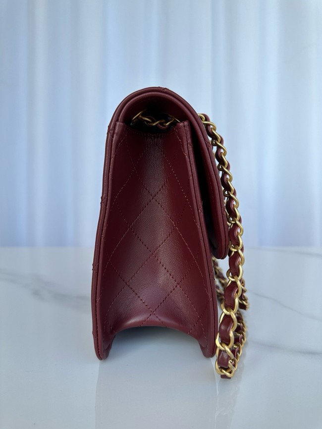 Chanel LARGE FLAP BAG AS5145 Burgundy