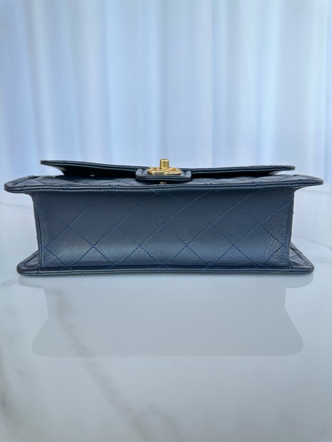 Chanel LARGE FLAP BAG AS5145 Navy Blue