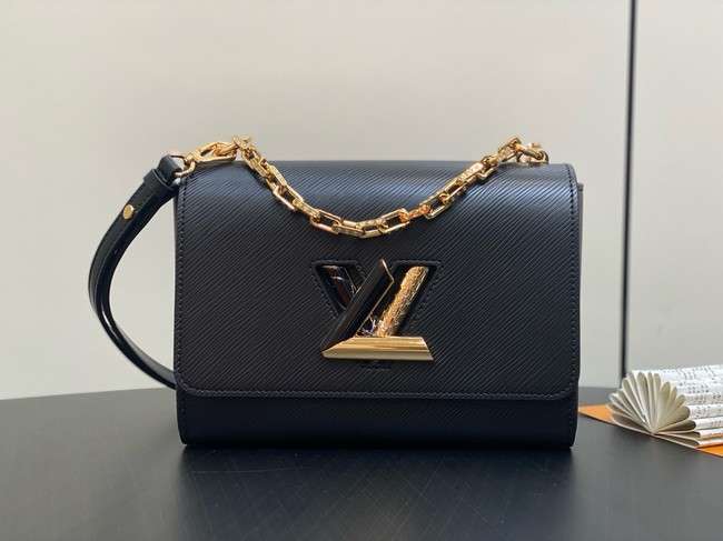 Louis Vuitton Twist MM M24630 Black