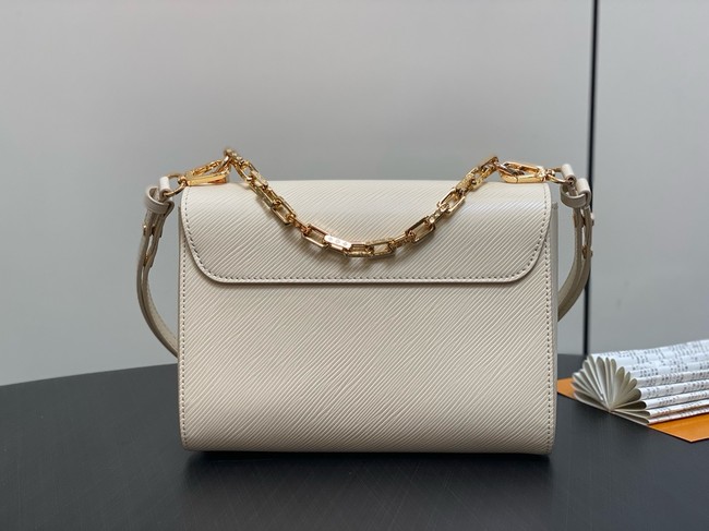 Louis Vuitton Twist MM M24630 Quartz White