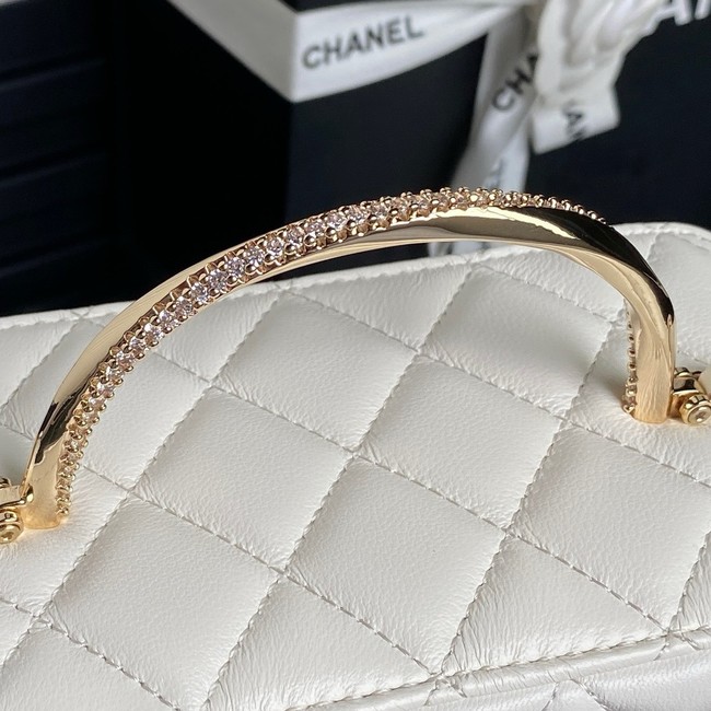 Chanel CLUTCH WITH CHAIN AP4317 WHITE