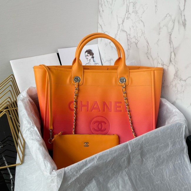 Chanel SHOPPING BAG AS3351 ORANGE