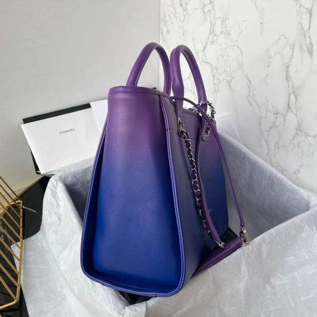 Chanel SHOPPING BAG AS3351 purple