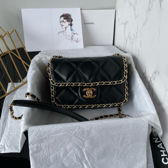 Chanel SMALL FLAP BAG AS5089 BLACK