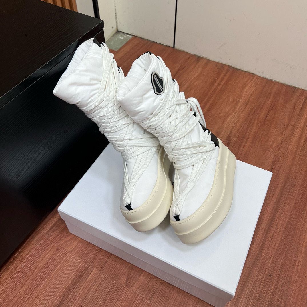 Moncler Mens Boots Shoes M1780 White