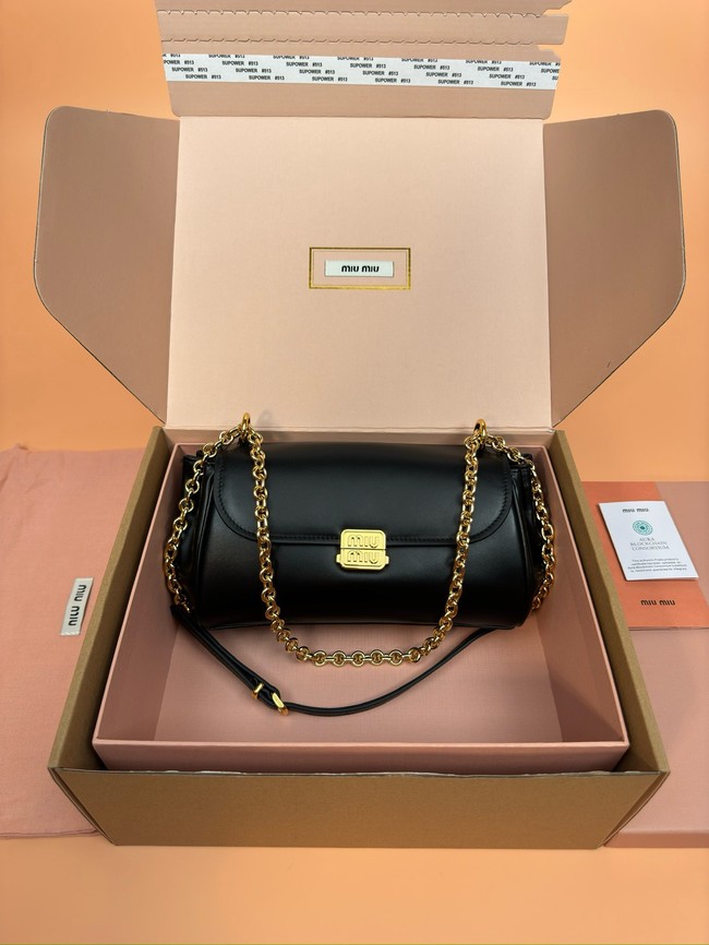 MIU MIU Leather Shoulder Bags 2233 black