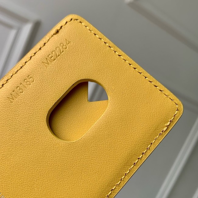 Louis Vuitton Porte-Cartes Magnet M12856 Safran Yellow