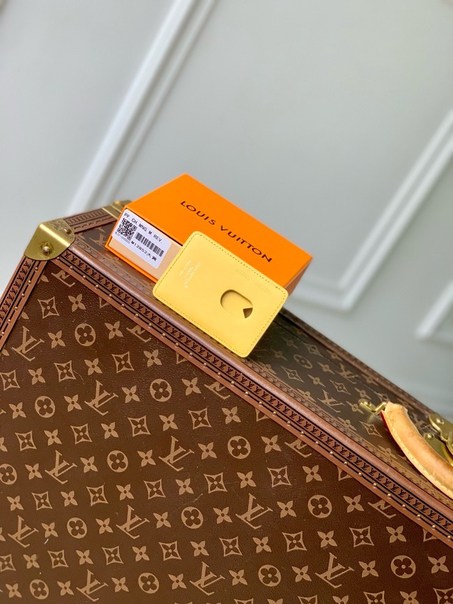 Louis Vuitton Porte-Cartes Magnet M12856 Safran Yellow