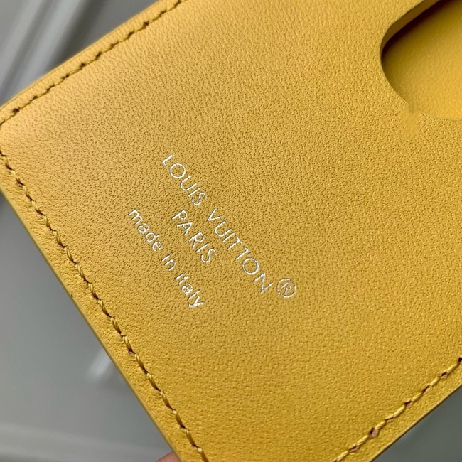 Louis Vuitton Porte-Cartes Magnet M12856 Safran Yellow