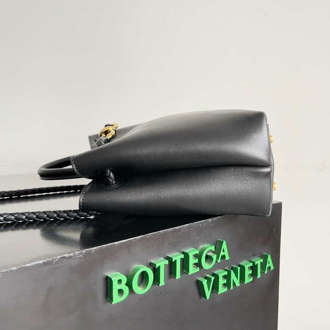 Bottega Veneta Small Andiamo Silky calfskin 766014 black