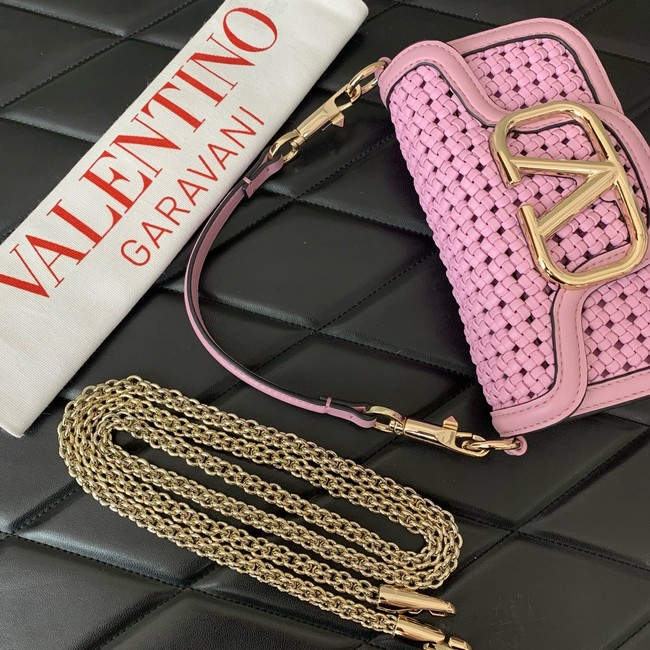 VALENTINO Super Mini chain bag 5041 pink purple