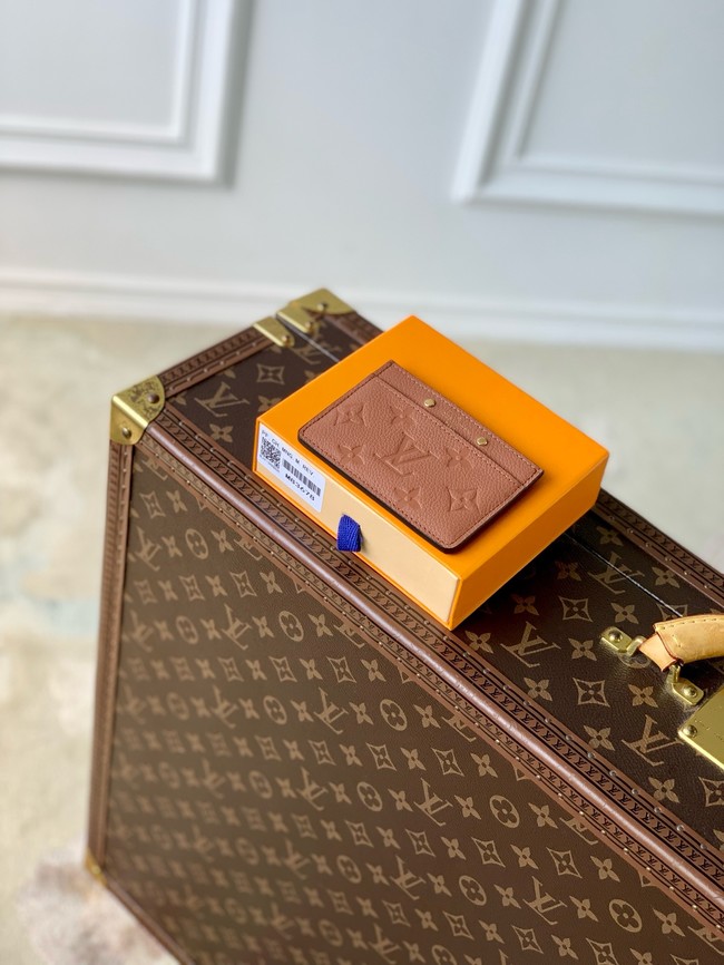 Louis Vuitton Card Holder M83678 Cognac