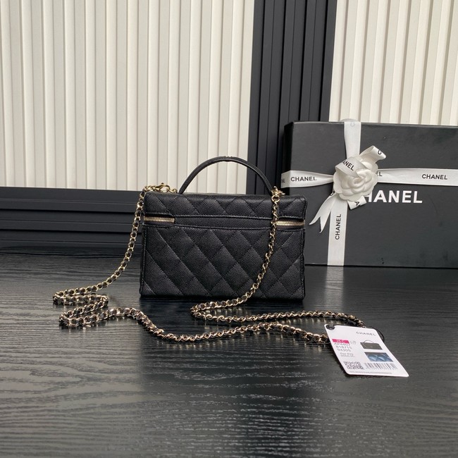 CHANEL LONG VANITY WITH CHAIN AP4407 black