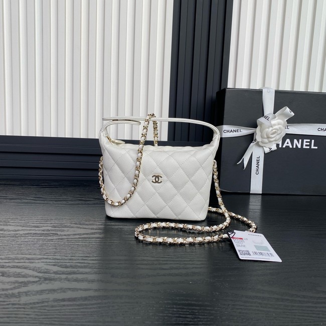 Chanel HOBO HANDBAG AP4386 white