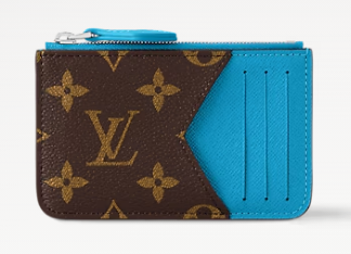 Louis Vuitton Romy Card Holder M12386 Gaston Blue