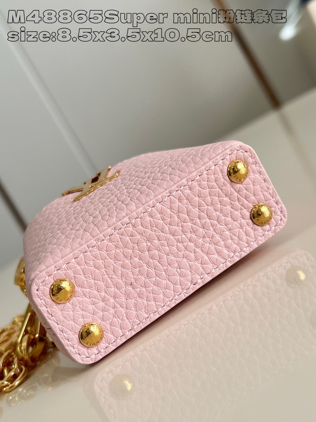 Louis Vuitton Capucines NANO M48865 pink