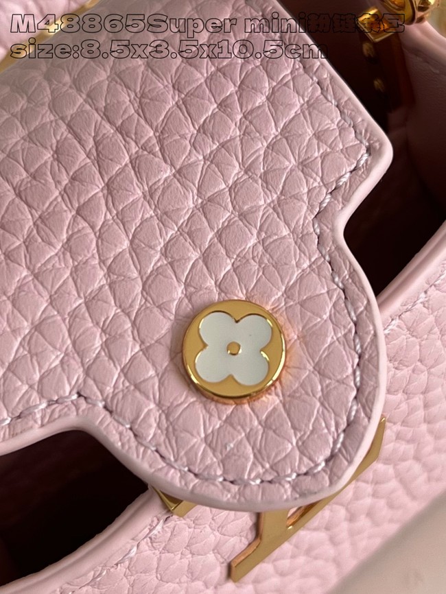 Louis Vuitton Capucines NANO M48865 pink