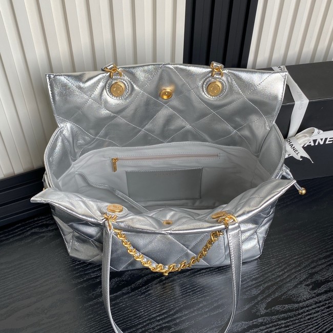 Chanel SHOPPING BAG AS5315 Silver