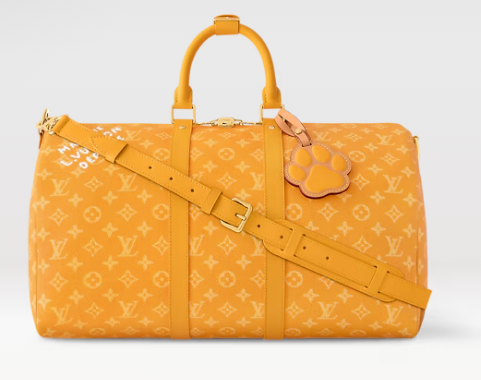 Louis Vuitton Keepall Bandouliere 45 M12880 Yellow