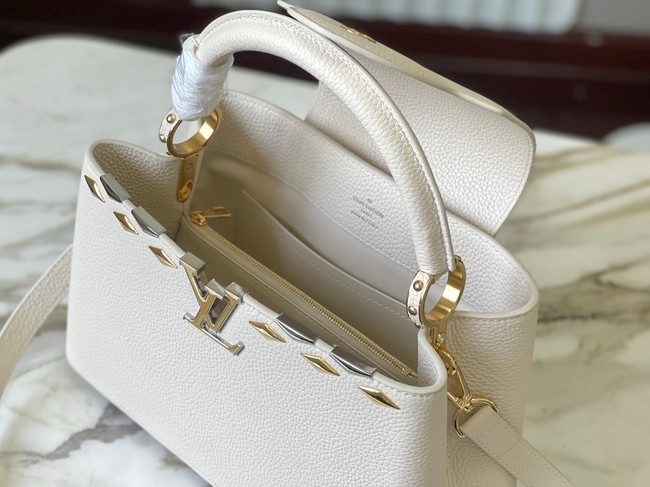 Louis Vuitton Capucines MM M12135 white