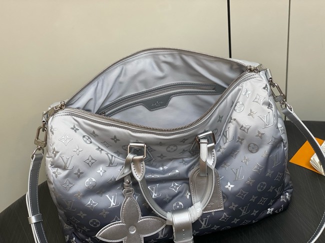 Louis Vuitton Keepall Bandouliere 45 M12067 Frost Gradient Silver