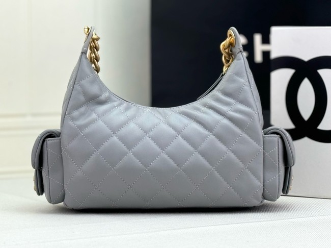 Chanel MAXI HOBO BAG AS5338 GRAY