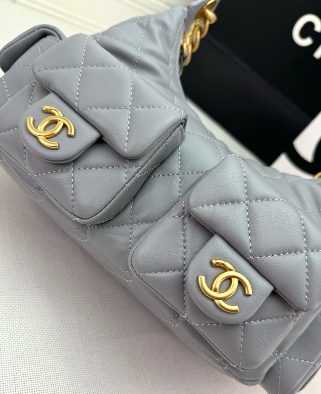 Chanel MAXI HOBO BAG AS5338 GRAY