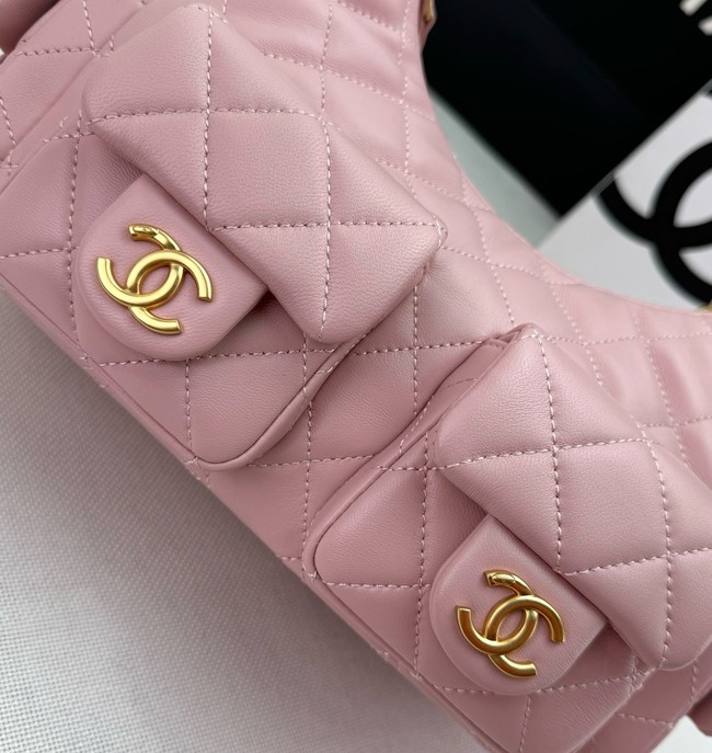 Chanel MAXI HOBO BAG AS5338 PINK