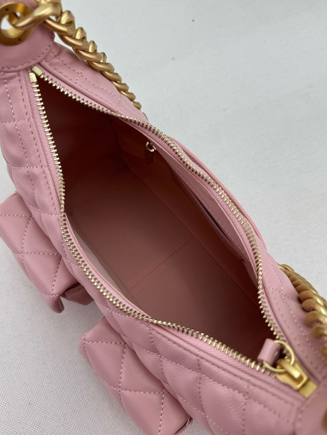 Chanel MAXI HOBO BAG AS5338 PINK