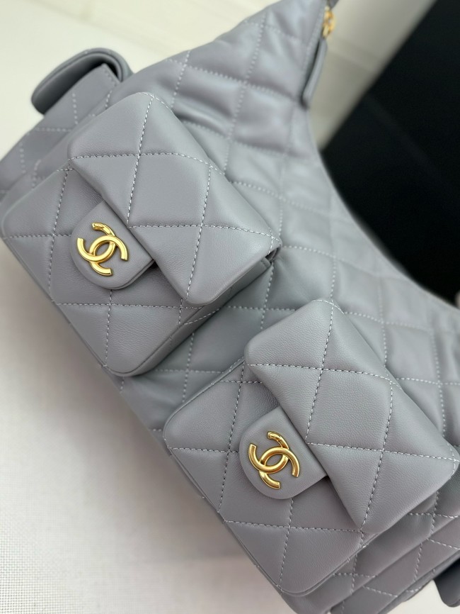 Chanel MAXI HOBO BAG AS5339 GRAY