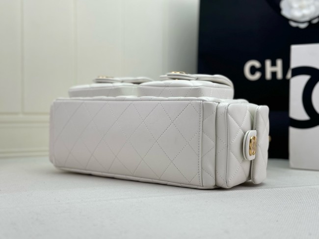 Chanel MAXI HOBO BAG AS5339 WHITE