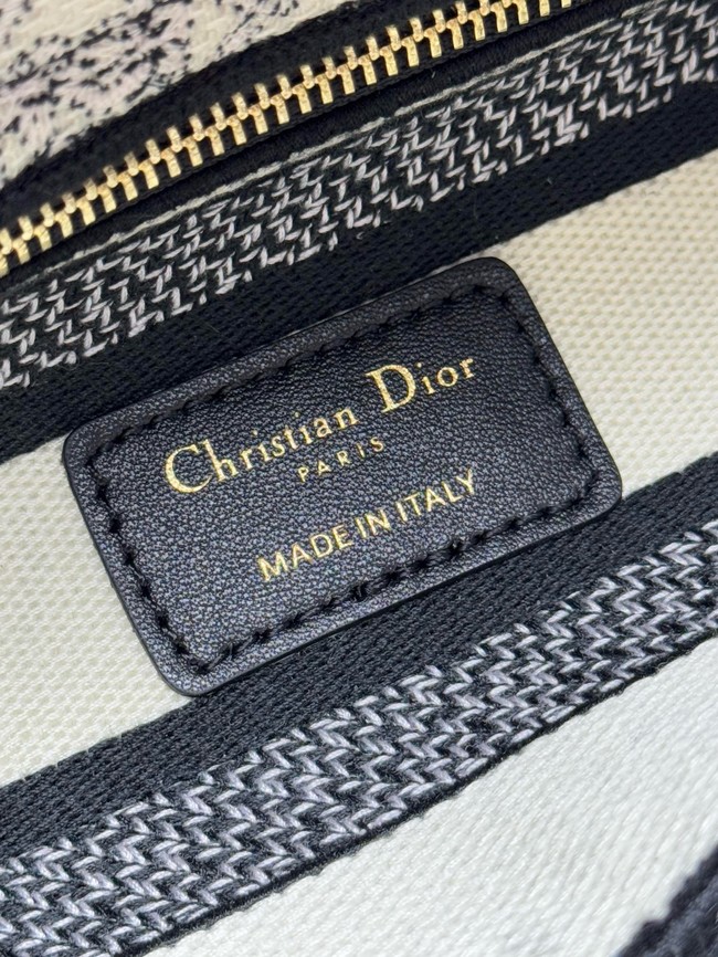 DIOR Medium gray Embroidery with White Miss M0565OT