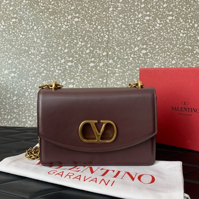 VALENTINO Loco Calf leather bag WB0R16 Wine