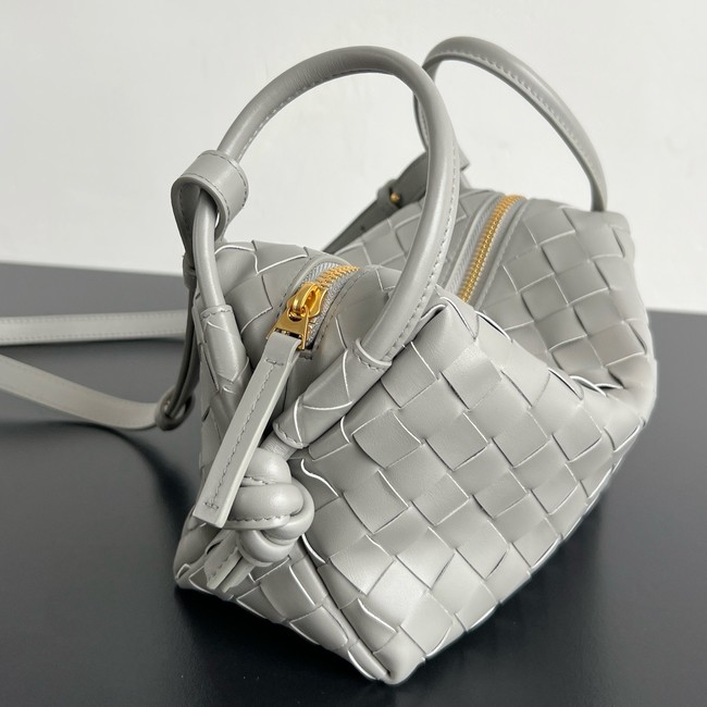 Bottega Veneta Loop Top Handle 796615 light gray