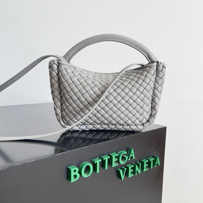 Bottega Veneta Small Cobble Top Handle 805739 gray