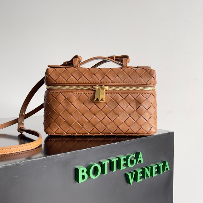 Bottega Veneta Vanity Case On Strap 789109 brown