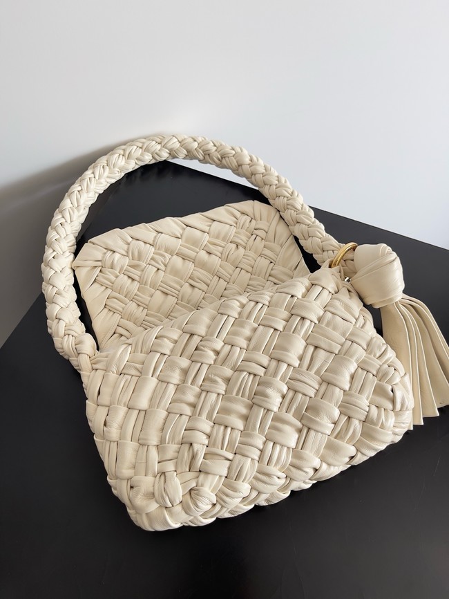 Bottega Veneta Small Kalimero Citta 815258 Cream