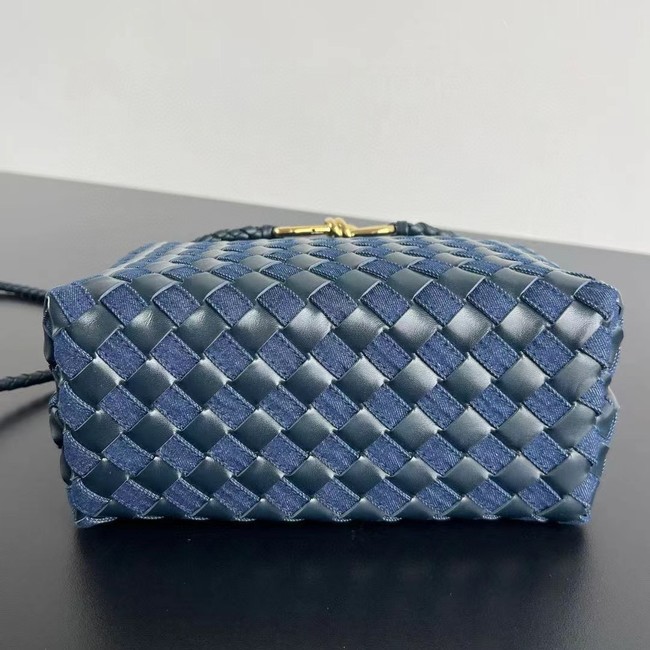 Bottega Veneta Medium Andiamo Bag 743568 Denim&Navy