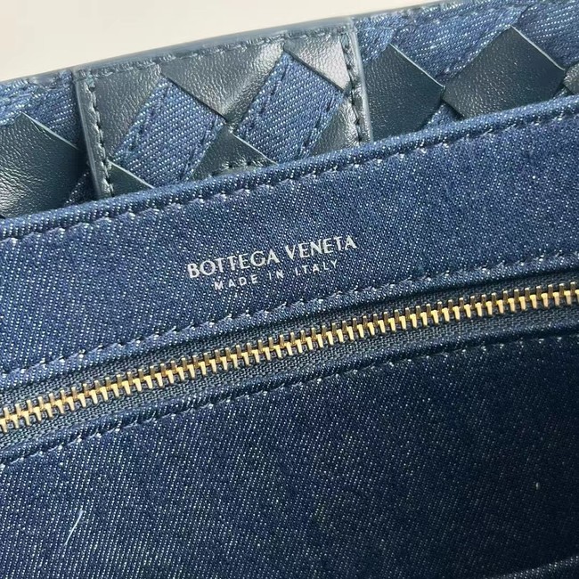 Bottega Veneta Medium Andiamo Bag 743568 Denim&Navy