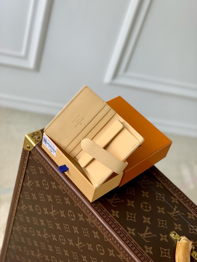 Louis Vuitton Low Key Compact Wallet M12148 Apricot