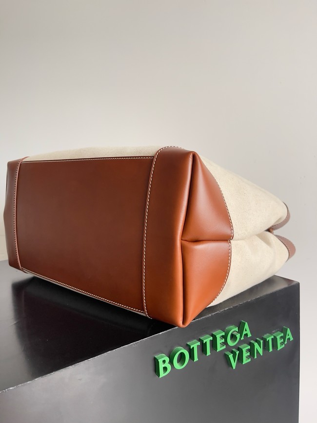 Bottega Veneta Large Andiamo Canvas 786194 brown&Brass