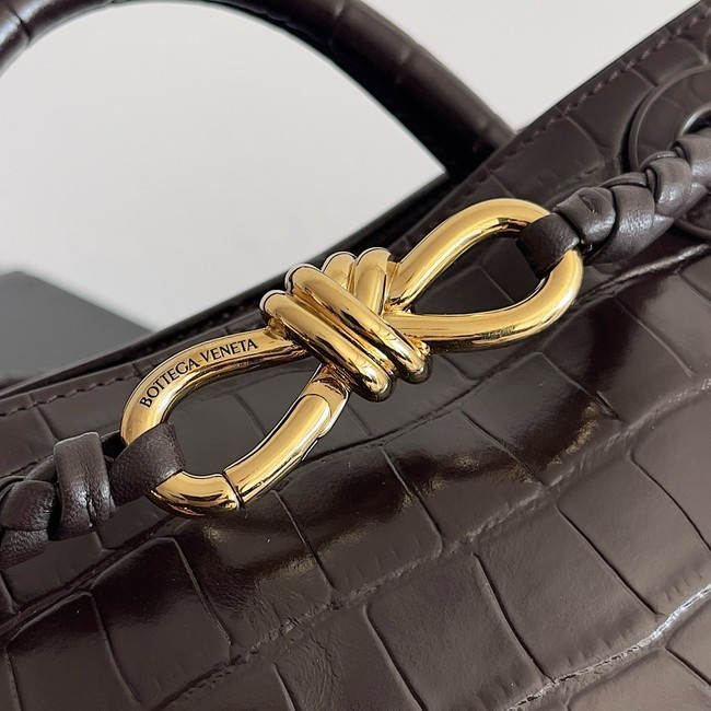 Bottega Veneta Mini Andiamo alligator leather 805232 Fondant