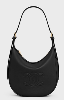 Celine SMALL HELOÏSE BAG CUIR TRIOMPHE IN SUPPLE CALFSKIN 117253 black