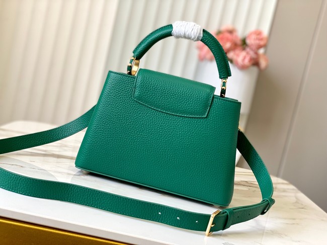 Louis Vuitton Capucines BB M12345 green