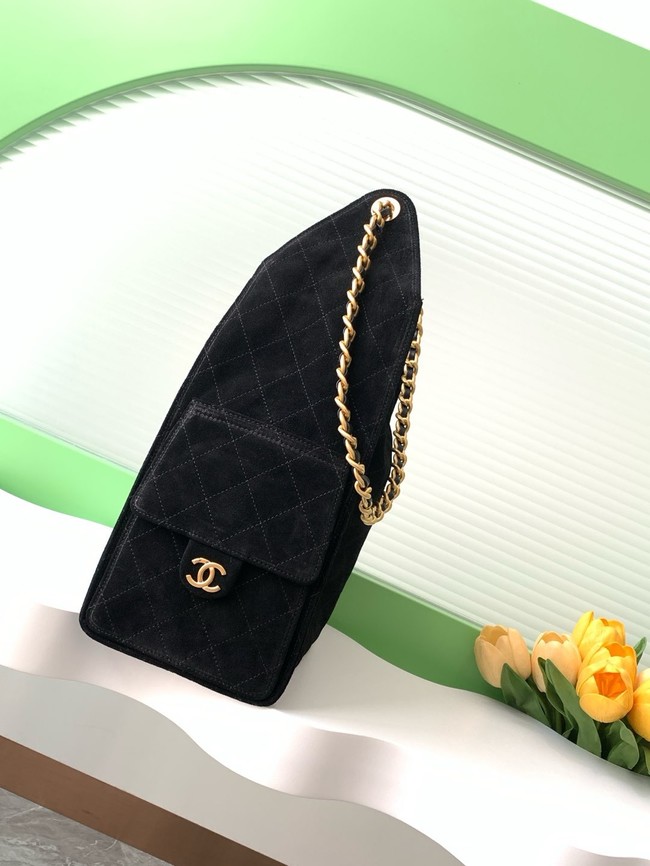 Chanel SUEDE HOBO BAG AS5311 BLACK