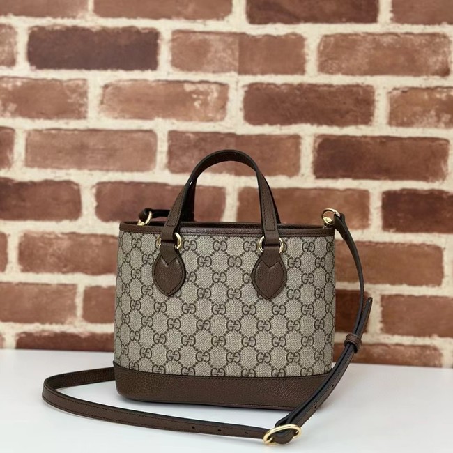 GUCCI OPHIDIA MINI TOTE BAG 811716 Brown