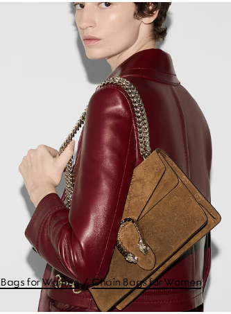 GUCCI DIONYSUS SMALL SHOULDER BAG 818145 brown