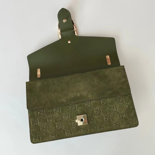 GUCCI DIONYSUS SMALL SHOULDER BAG 818145 green